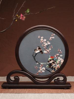 苏州刺绣工艺品纯手工图片
